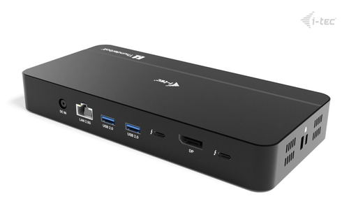 I-TEC THUNDERBOLT 5 DOCK 3X LCD M.2 SLOT 2.5 GLAN PD 140W UK