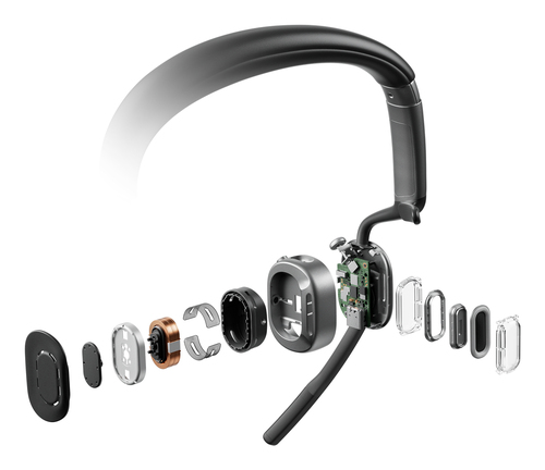 SHOKZ OpenMeet2. Tipo de produto: Auscultadores. Tecnologia de conetividade: Sem fios, Bluetooth. Uso recomendado: Escritó