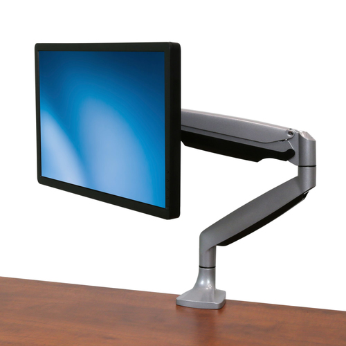Tisch Monitorhalterung, Ergonomischer VESA Monitorarm, Bildschirme bis zu 32" und 9 kg, voll beweglich, höhenverstellbar -
