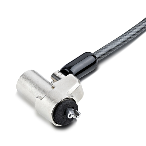 StarTech.com NBLWK-LAPTOP-LOCK. Produktfarbe: Schwarz, Silber, Best uses: Laptop, Schloss Art: 2 Schlüssel. Kabellänge: 2 