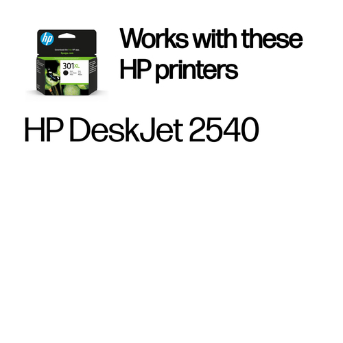 HP 301XL High Yield Black Original Ink Cartridge. Cartridge capacity: High (XL) Yield, Black ink type: Pigment-based ink, 
