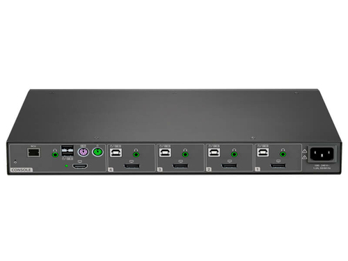 Vertiv AVOCENT Cybex 800 SC840 Digital e analógico KVM Switchbox - Compatível com TAA - 4 Computador(es) - 1 Utilizador(es