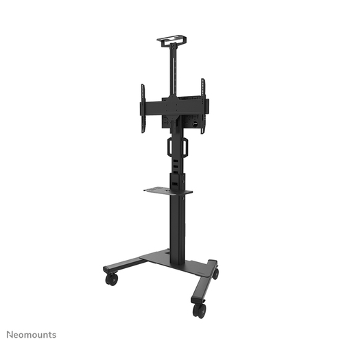 Neomounts Mounting Shelf for Video Bar, Multimedia Device, Display Screen - Black - Height Adjustable - 9 kg Load Capacity