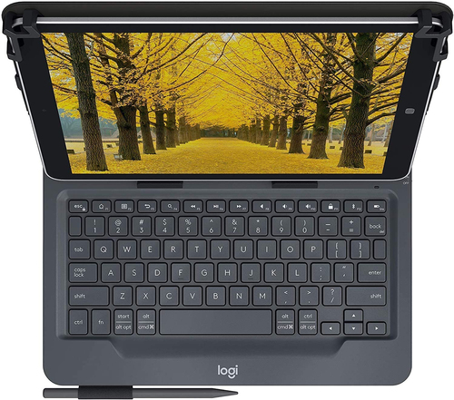 Cover tastiera Logitech Universal Folio (Folio) per 25,7 cm (10,1") Tablet - Esterno resistente all'acqua, Spill Resistant