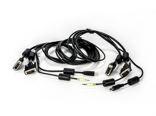 VERTIV 1.83 m Cabo KVM - Cable for Interruptor KVM, Dispositivo de áudio, Posto de trabalho - Primeira extremidade: USB, Á