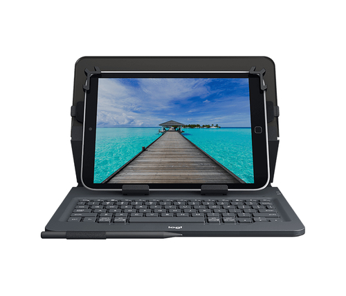 Cover tastiera Logitech Universal Folio (Folio) per 25,7 cm (10,1") Tablet - Esterno resistente all'acqua, Spill Resistant
