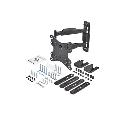 StarTech.com Full Motion TV Wall Mount for 32-55 inch VESA Display - Heavy Duty Articulating Adjustable Flat Screen TV Wal