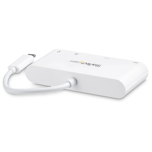 StarTech.com USB Type C Docking Station for Notebook - 60 W - White - 1 Displays Supported - 1920 x 1200 - 2 x USB Ports -