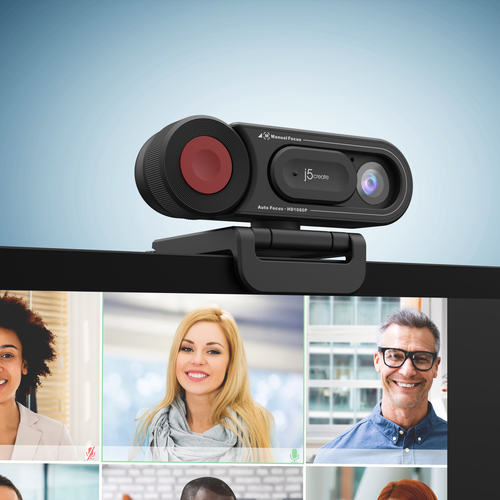 j5create JVU250 HD Webcam with Auto & Manual Focus Switch. Megapixel (approx.): 2 MP, Maximum video resolution: 1920 x 108