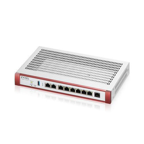 ZYXEL ZyWALL USG FLEX 200H Network Security/Firewall Appliance - 1 Year Security Bundle - 8 Port - 2.5GBase-T - 2.5 Gigabi