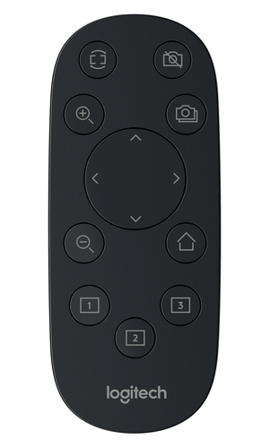 Logitech Video Conferencing Camera - 30 fps - Black, Silver - USB - 1920 x 1080 Video - Auto-focus