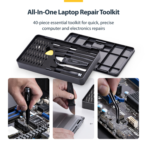 StarTech.com LAPTOP-TOOL-KIT. Typ: Werkzeug-Sets, Best uses: Computer, Mini PC, Handy/Smartphone, Laptop, Server, Werkzeug