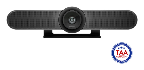 Logitech MeetUp Câmara para vídeo conferência - 30 fps - USB 2.0 - 3840 x 2160 Vídeo - Foco automático - Microfone - Windows