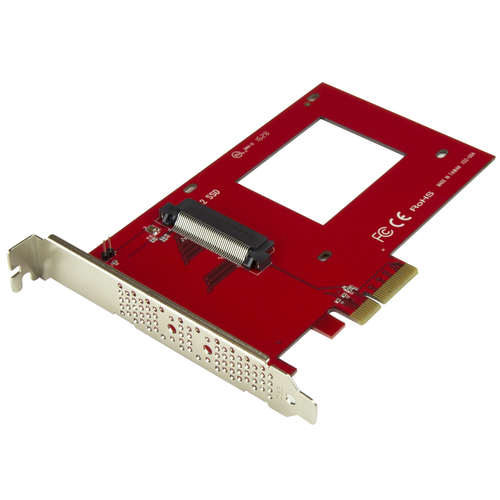 StarTech.com U.2 to PCI Express Adapter - TAA Compliant