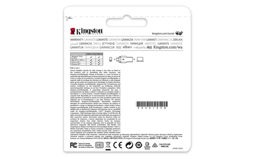 Kingston MobileLite Duo 3C Flash Reader - USB Type C, USB Type A - External - microSD, microSDHC, microSDXC, TransFlash