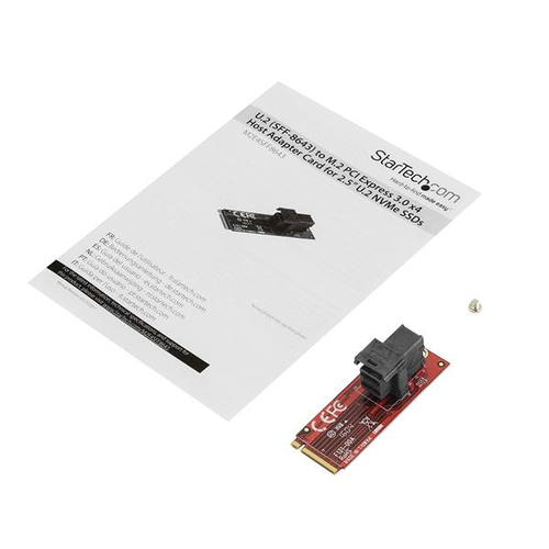 StarTech.com M.2 to U.2 Adapter - TAA Compliant