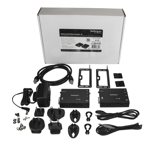 StarTech.com Video Extender Transmitter/Receiver - Wired - TAA Compliant - 1 Input Device - 1 Output Device - 100 m Range 