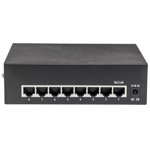 Manhattan 561204 8 Ports Ethernet Switch - Gigabit Ethernet - 10/100/1000Base-T - 2 Layer Supported - Twisted Pair - Desktop