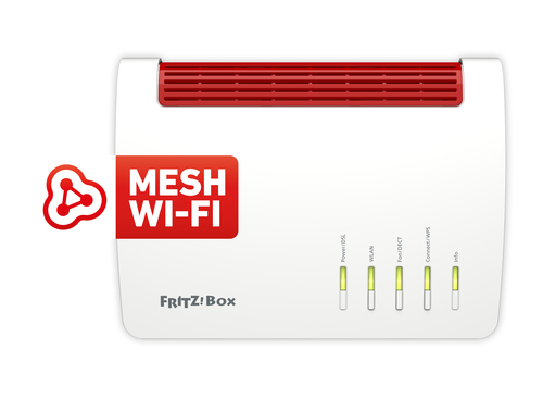 FRITZ!Box 7590 Edition International. Wi-Fi band: Dual-band (2.4 GHz / 5 GHz), Top Wi-Fi standard: Wi-Fi 5 (802.11ac), WLA