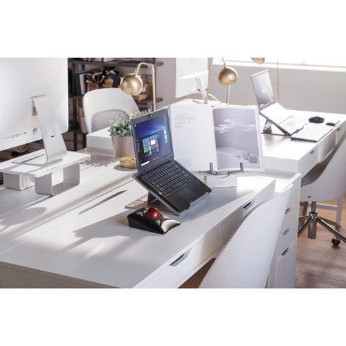 Kensington Expert Mouse Trackball - Bluetooth/Radio Frequency - USB - Optical - Black - Wireless - Trackball