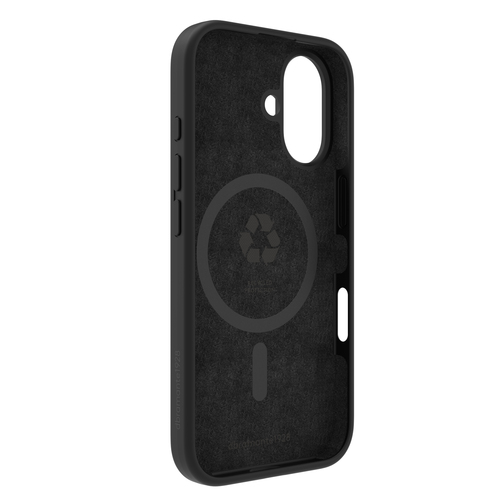 dbramante1928 ApS Monaco Case for Apple iPhone 16 Smartphone - Night Black - 30 / Carton - Super Soft - Impact Resistant, 