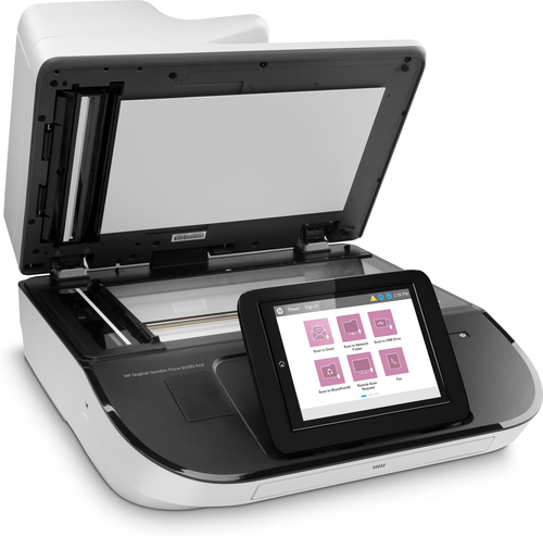 HP Flow 8500 fn2. Optical scanning resolution: 600 x 600 DPI. Scanner type: Flatbed & ADF scanner. Scan file formats: CSV,