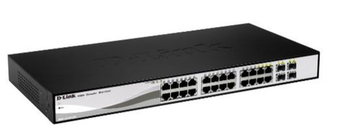 D-Link DGS-1210-26. Switch type: Managed, Switch layer: L2. Basic switching RJ-45 Ethernet ports type: Gigabit Ethernet (1