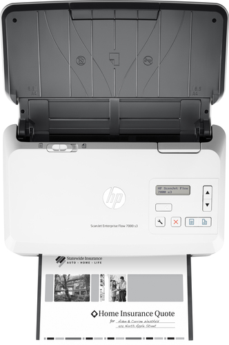 HP Scanjet 7000 s3 Sheetfed Scanner - 600 dpi Optical - 48-bit Color - 75 ppm (Mono)