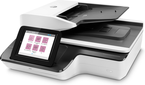 HP Scanjet Flow N9120 fn2 Sheetfed Scanner - 600 dpi Optical - 24-bit Color - 8-bit Grayscale - 120 ppm (Mono) - 120 ppm (