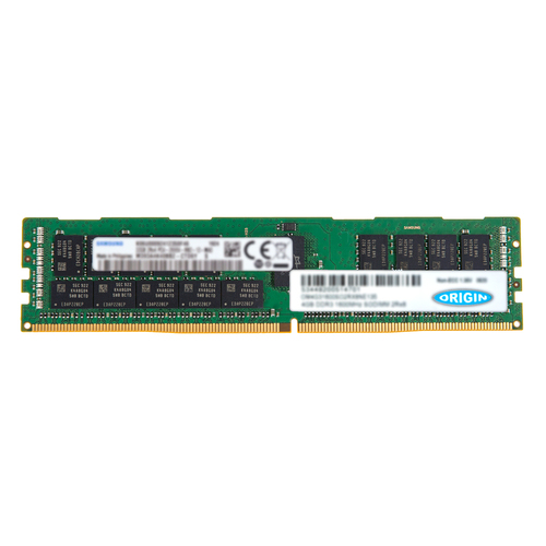 Origin RAM Module - 32 GB - DDR4-2666/PC4-21300 DDR4 SDRAM - 2666 MHz - 1.20 V - ECC - Registered - 288-pin - DIMM - 10 Ye