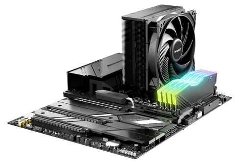 be quiet! Pure Rock 3 Kühllüfter - 4 x Heat Pipe(s) - 101,20m³/h Maximum Airflow - 2000 U/Min - Compatible Intel Socket: S