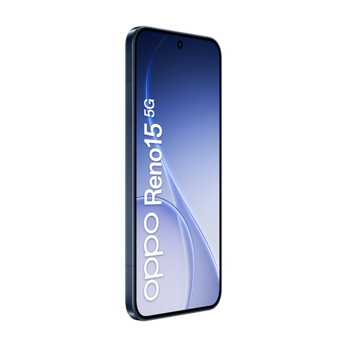 OPPO Reno15 5G AI Smartphone, Tripla fotocamera 50+50+8MP, Selfie 50MP, Display 6.59” 120HZ AMOLED FHD+, 6500mAh, RAM 8GB(