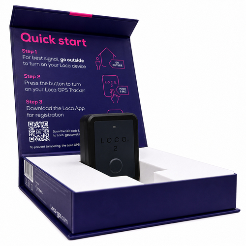 Nedsoft Loca 2 GPS tracker subscription-free with a replaceable battery pack - Subscription Licence