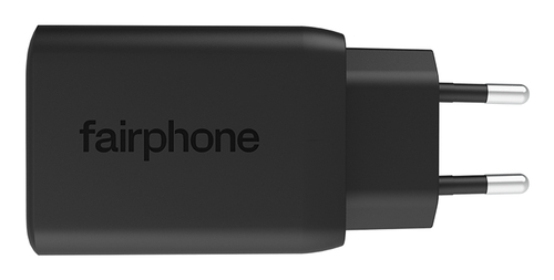 Fairphone ACCHAR-404-WW1. Aufladetyp: Drinnen, Energiequelle: AC, Aufladekompatibilität: Universal, USB Typ-C Anzahl Ansch