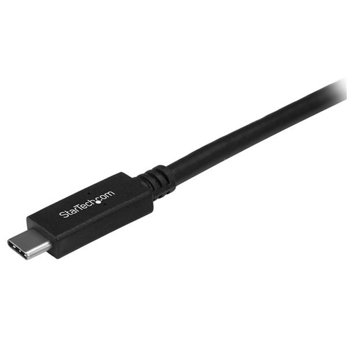 StarTech.com 1m 3 ft USB C to USB C Cable - M/M - USB 3.0 (5Gbps) - USB Type C Cable - USB C Charging Cable - Cable for Ma