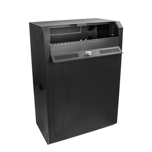 StarTech.com 8U 19" Vertical Wall Mount Server Rack Cabinet Enclosure - Low Profile (15") - 30" Deep Locking w/2U for Netw