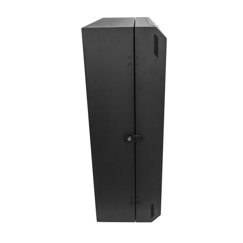 StarTech.com 6U Vertical Server Cabinet - Wallmount Network Cabinet - 30 in. depth - Steel - 90.72 kg Maximum Weight Capac