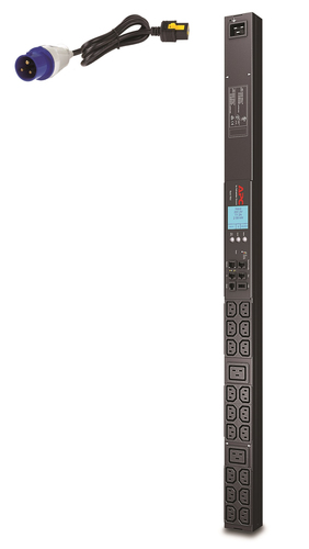 APC by Schneider Electric NetShelter AP8858EU3 PDU - Metered - 2 x IEC 60320 C19, 18 x IEC 60320 C13 - 230 V AC Eingang - 
