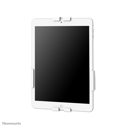 Neomounts Mounting Bracket for Tablet - White - Height Adjustable - 1 Display(s) Supported - 20.1 cm to 27.9 cm (11") Scre