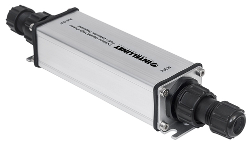 Intellinet Outdoor Gigabit High-Power PoE+ Extender Repeater, IEEE 802.3at/af Power over Ethernet (PoE+/PoE), Extends Rang