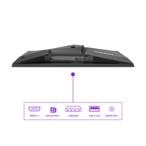AOC AGON PRO AG276QZD2. Display diagonal: 67.3 cm (26.5"), Display resolution: 2560 x 1440 pixels, HD type: Quad HD, Displ