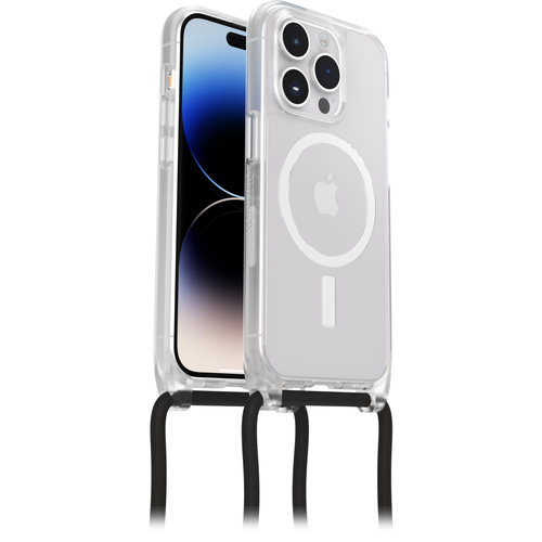OtterBox React Estojo de transporte Apple Smartphone - Claro - Resistente a quedas - Nylon, Plástico Corpo - Alça de pescoço