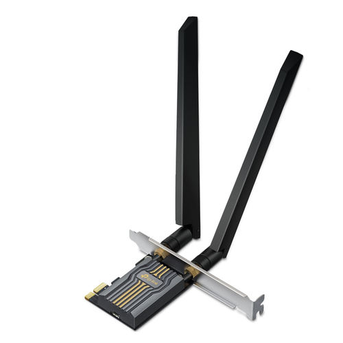 TP-Link Archer TBE400E Triband Wi-Fi/Bluetooth-Kombi-Adapter für Computer - PCI Express - 6,30 Gbit/s - 2,40 GHz ISM - 6 G