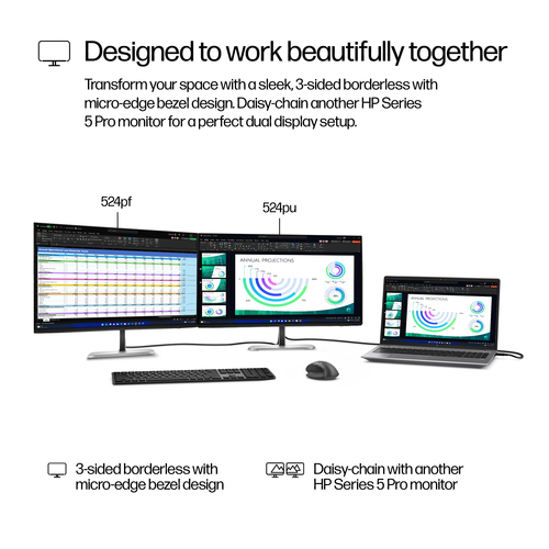 HP S5 PRO 524PU 24IN ANTI-GLARE- Scatola aperta e danneggiata