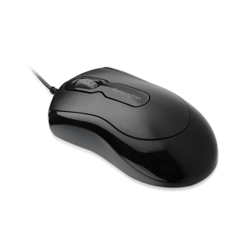 Kensington Mouse·in·a·Box Mouse - USB Type A - Optical - 3 Button(s) - Cable - 1000 dpi - Scroll Wheel - Symmetrical