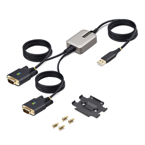 StarTech.com 3.96 m Serial/USB Data Transfer Cable - 1 - Cable for Desktop Computer, Notebook, Peripheral Device, Monitor,