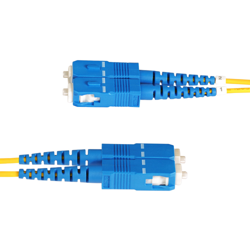 StarTech.com 15 m Fibre Optic Network Cable - 1 - Cable for Network Device, Server, Switch - First End: 2 x LC Network - M