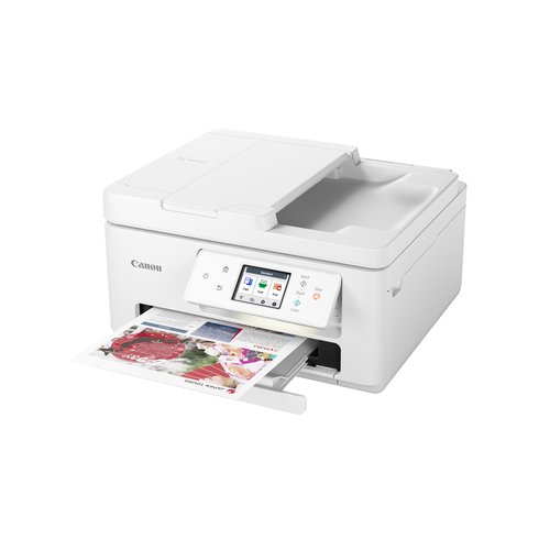 Imprimante Jet d'Encre Multifonction Canon PIXMA TS7750I Sans fil - Couleur - Blanc - Cloud/Photocopieuse/Imprimante/Scann