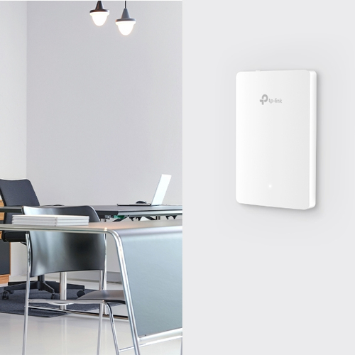 Omada EAP615-Wall Dual Band 802.11ax 1.76 Gbit/s Wireless Access Point - Outdoor - 2.40 GHz, 5 GHz - 4 x Internal Antenna(