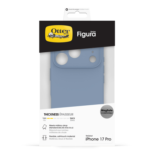 Case OtterBox Figura - for Apple Smartphone - Resistente alle cadute, Resistente ai graffi - Policarbonato, Elastomero ter
